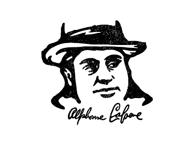 Al Capone al capone alcohol design gangsters illustration mafia mobster prohibition wet or dry