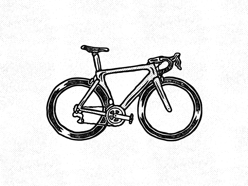 sports cycle with gear