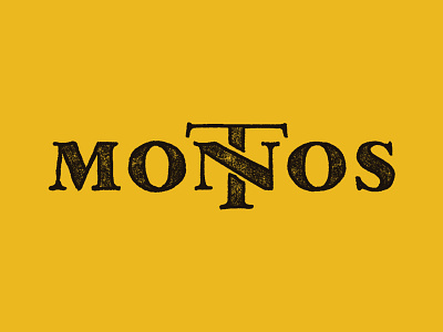 Monos / Motos banana design logo monkeys monogram monos motos shit type typography