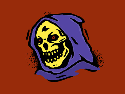 Skeletor 80s cartoons he-man heman illustration masters of the universe skeletor skull