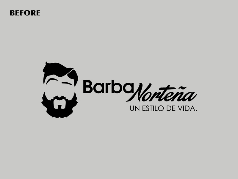 Barba Norte a Logotype by WEIRDFACE BRAND on Dribbble