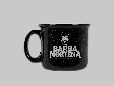 Barba Norteña Logotype apparel brand build branding clothing brand coffee cup design garments identity logo logotype mexico