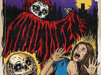 HAPPY HALLOWEEN EVERYONE! calavera design halowwen horror illustration misfits october scream skull typeispower vampire