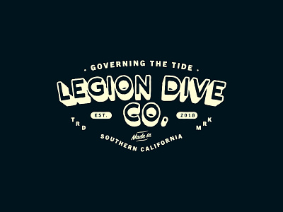LEGION DIVE CO. / BADGE DESIGN