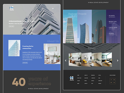 Hiranandani Website Redesign