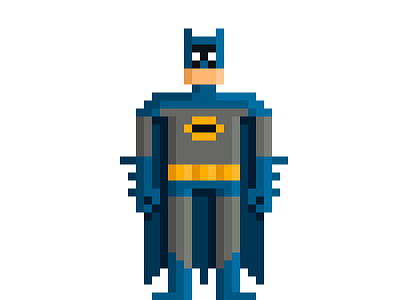 Batman - Neal Adams 8 bit batman the animated series pixel pixel art pixels
