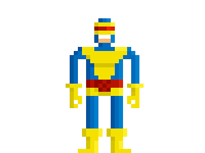 Ciclops marvel pixel pixel art pixelart