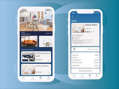 Furniture E-commerce App UI