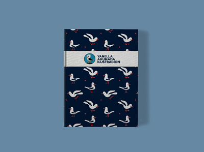 Pattern design Seagull from Valparaíso colorfull design illustration illustrator pattern patterndesign surfacepattern textiledesigner vector womenofilustration