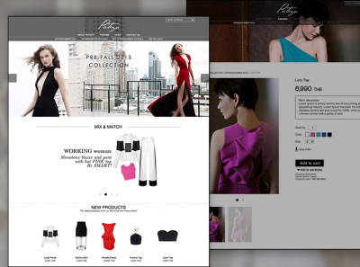 Patinya branding ui web design wordpress design