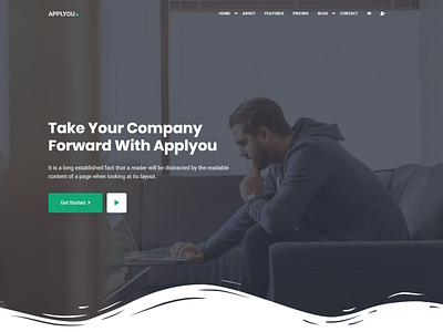 Applyou - App Landing Page