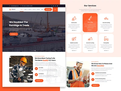 Anaula - Construction Template agency architecture bootstrap builder building business construction construction business construction company corporate electrician engineers freelancer painter portfolio unique