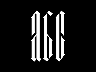 A—B—C black letter metal petter torgersen myhr typo typography