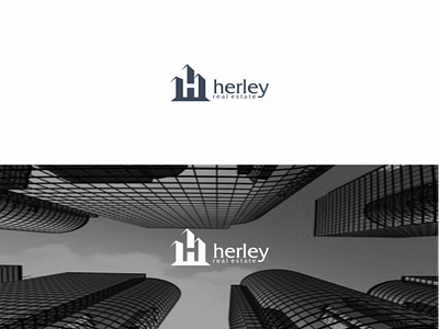 herley real estate logo monogram h