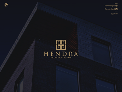 Hendra Property Grub Logo branding design flowdesign6 icon illustration illustrator lettering logo monogram property management typography