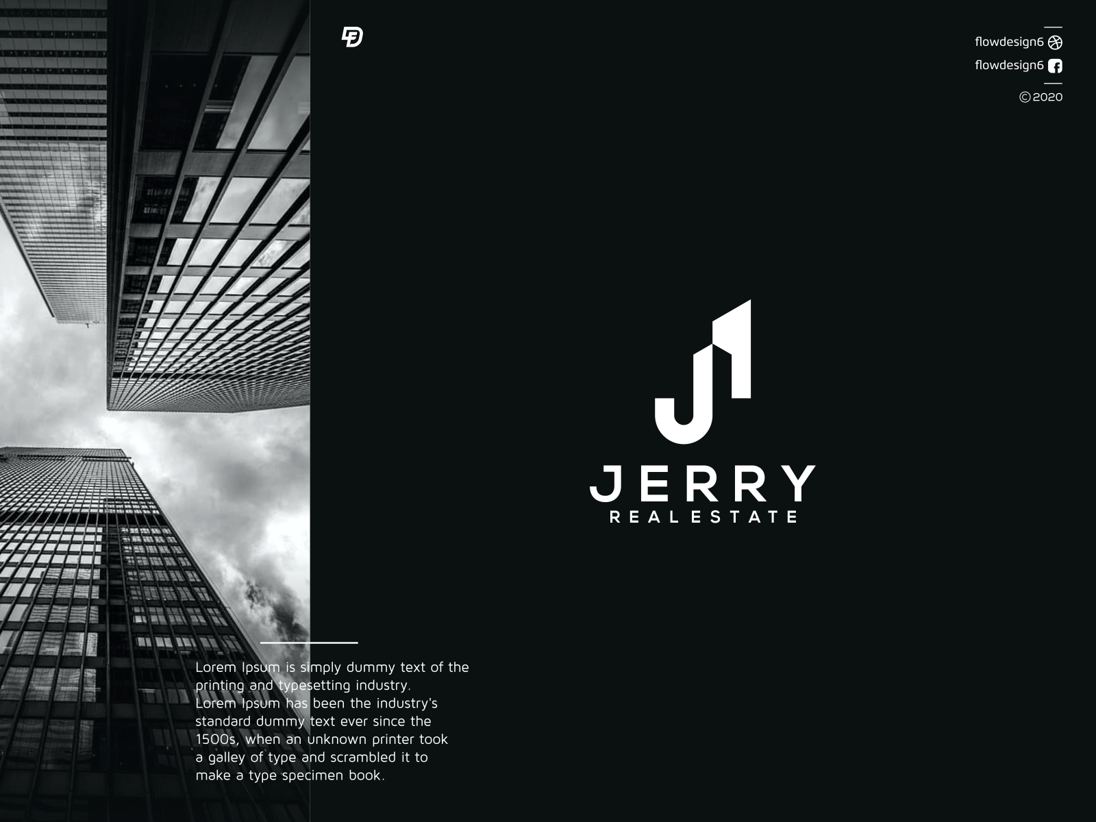 Jerry Real estate by flowdesign6 on Dribbble