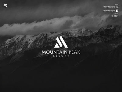 mountain peak resort logo