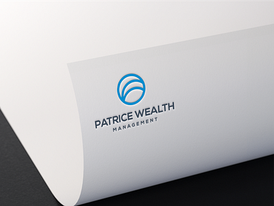 Patrice Wealth Management branding design flowdesign6 icon illustration illustrator lettering logo monogram typography vector wealth
