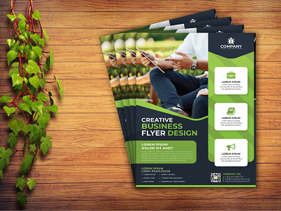 Modern Business Flyer Design creative design flyer 2 graphic design illustration modern modern business flyer design poster typography vector