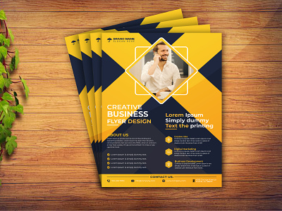 Creative Business Flyer Design branding creative business flyer design design flyer 2 graphic design vector