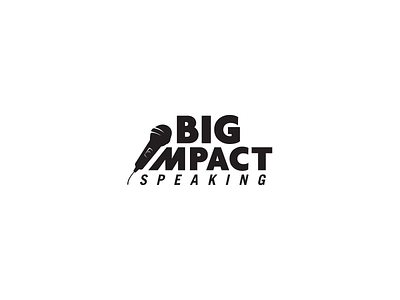 Big Impact Logo branding design identity illustration illustrator logo vector