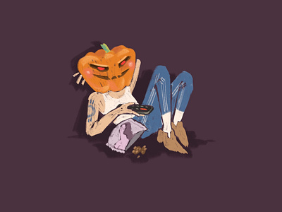 pumpkin head