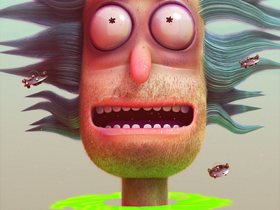 Rick and Morty Fan Art Illustrations by Harvey Lanot on Dribbble