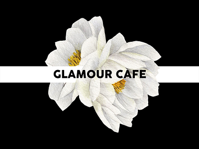 Glamour Cafe | Logo Design brand identity branding branding design colour design digital art graphic design illustrator logo photoshop