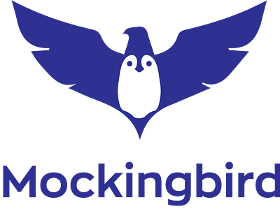 Mocking Bird design illustration logo