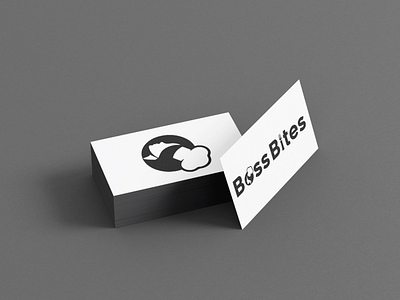 Boss Bites design illustration logo photoshop typography