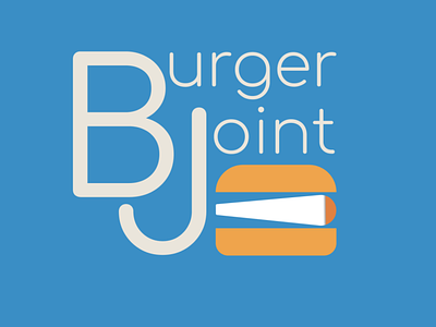 Burger "Joint" branding design logo