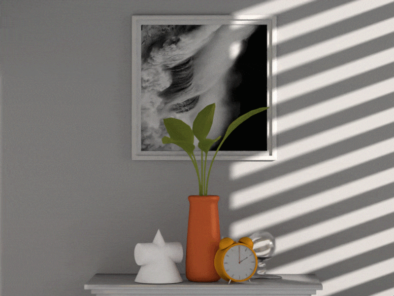 Simple light and shadow rendering