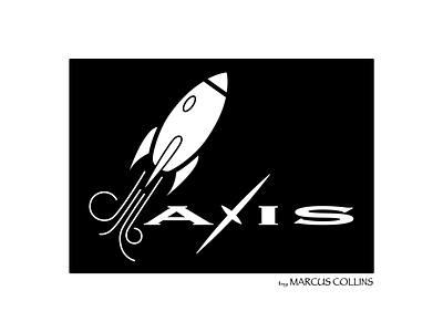 Daily Logo Challenge day 1: rocket ship logo axis dailylogochallange design graphicdesign logo logodesign logos rocketship