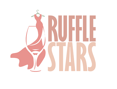 Ruffle Stars abstract logo best designer branding creative design flat illustration logo logoclub logodesign quality assurance logo typography vactor vector