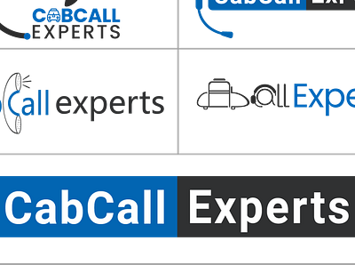 CABCALL EXPERTS LOGO branding cabservicelogo callcenter carservice carserviceuk customersupport flat icon illustration logo typography vector