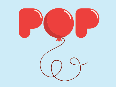 POP brand branding logo logotype