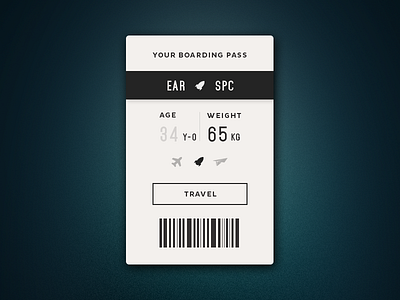 Boarding Pass to space boardingpass form solarsystem space ticket travel