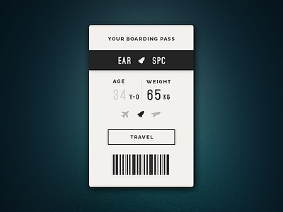 Boarding Pass to space