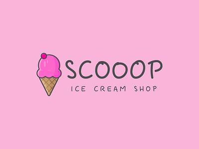 Ice Cream Logo Concept branding dailylogo dailylogochallenge icecream