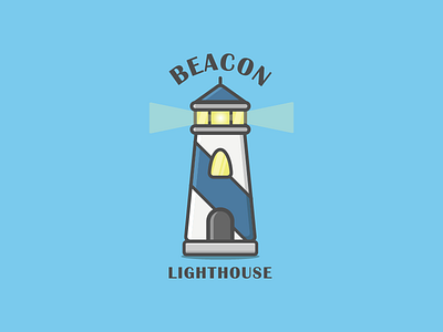Lighthouse Logo Concept branding dailylogo dailylogochallenge lighthouse lighthouse logo