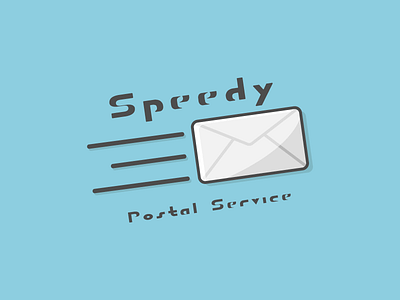 Postal Service Logo Concept branding dailylogo dailylogochallenge envelope logo mail postal service vector
