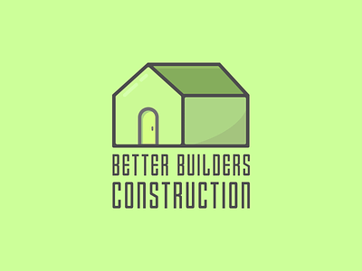 Construction Company Logo Concept branding construction dailylogo dailylogochallenge house logo vector