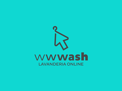 wwwash arrow clean crutch laundry logo online vector wash
