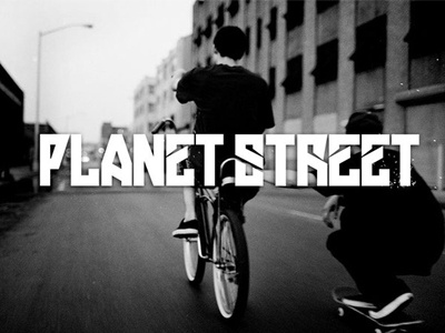 Planet Street bikes branding fonts graffiti logo skateboards street street art tagging