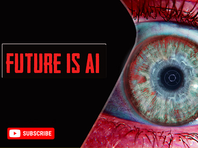 FUTURE IS AI SCIFI Theme ai graphic design illustration thumbnail