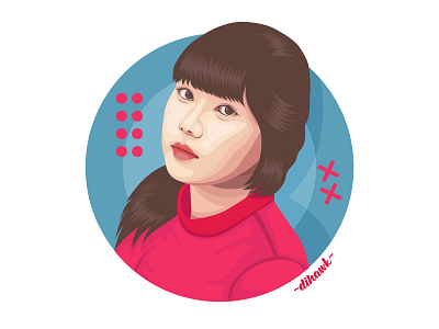 Ploy Sornarin Vector actor actress ploynarin thailand vector vector art vector illustration