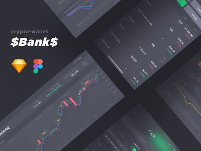 Crpt Bank iOS UI Kit