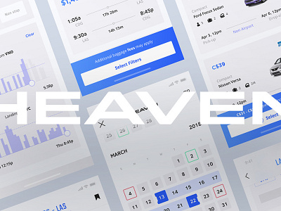 Heaven Mobile App UI Kit