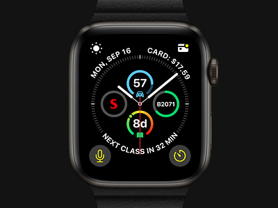 Seneca 2020 - Apple Watch Face