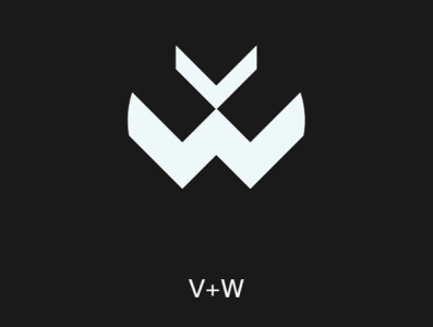 VW logo letter letter letter logo logo vw logo
